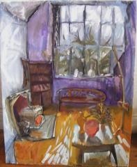 Painting of Studio. 1st photo - click here to see an enlargement